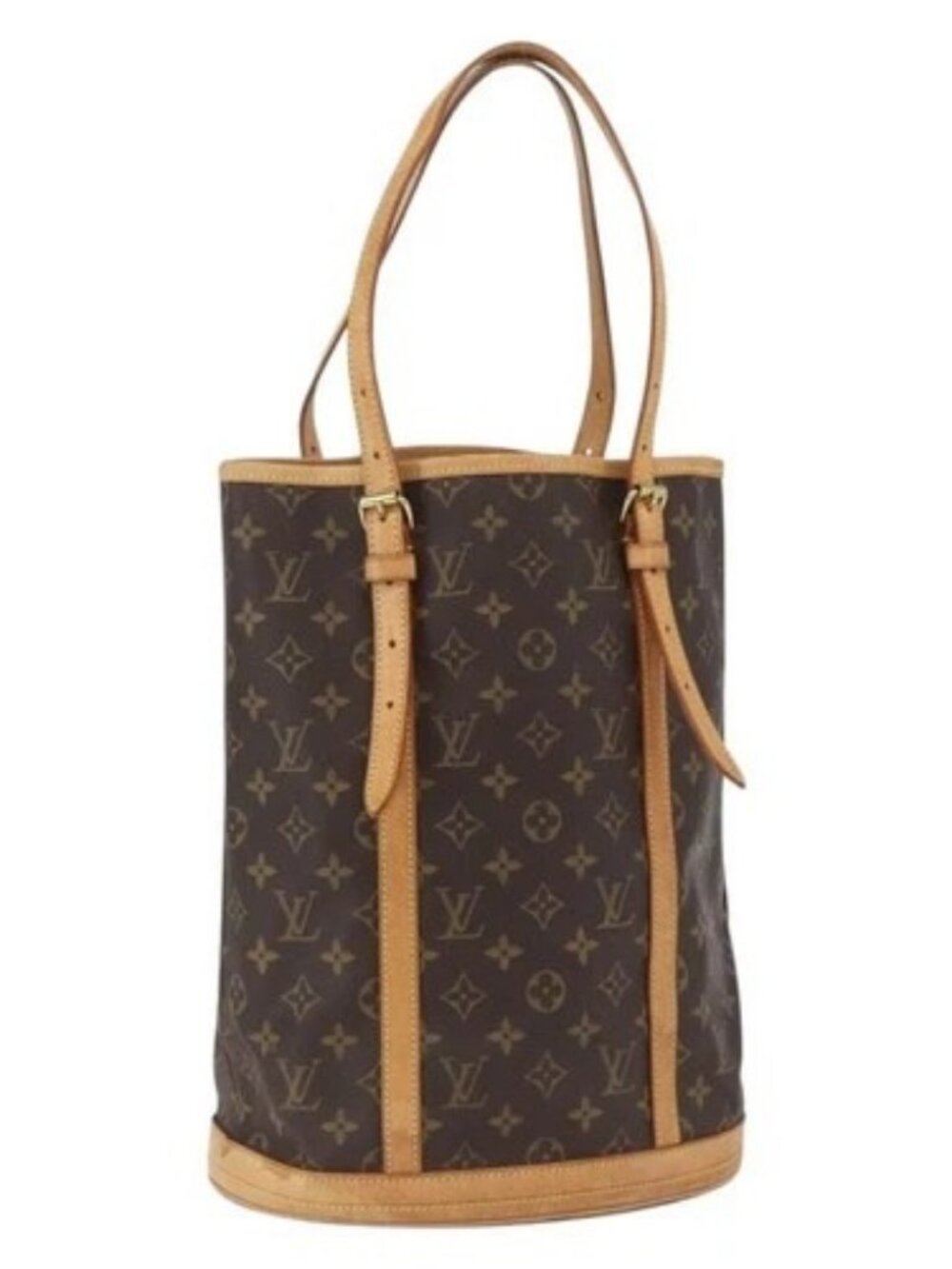 LOUIS VUITTON Monogram Bucket GM Shoulder Bag M42236 LV Auth 166184